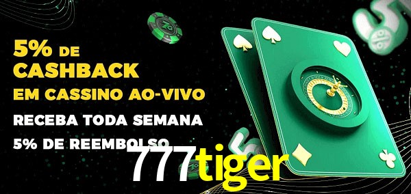 Promoções do cassino ao Vivo 777tiger